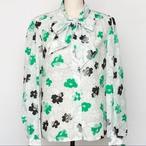 Vintage Judy Bond Blouse Sz 16